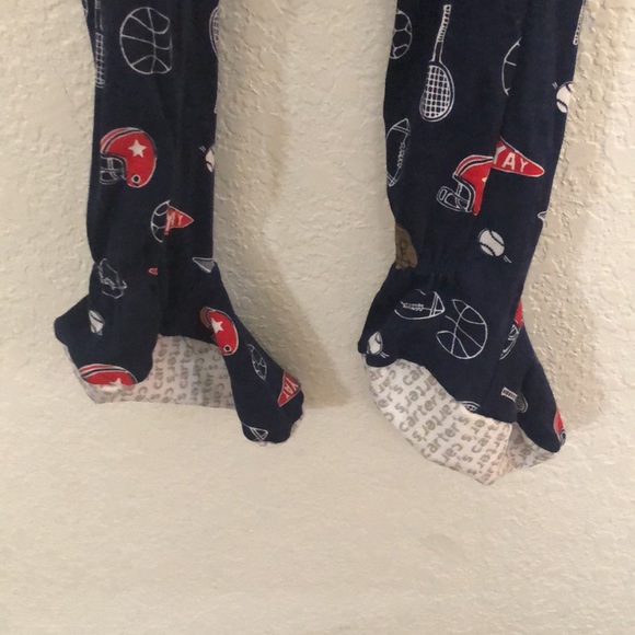 Carter's Toddler Boys 1-Pc. Sport-Print Footie PJ - Picture 8 of 8